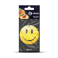 Ароматизатор картонный GRASS "Смайл" (персик)