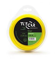 Леска для триммера TUSCAR Star, Standart, 2.7mm*12m