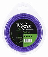 Леска для триммера TUSCAR Spiral, Professional, 3.0mm*10m