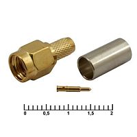 Разъём SMA-C58P GOLD