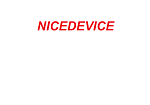 NICEDEVICE